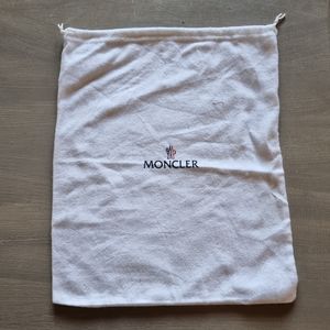 Moncler drawstring dust bag